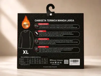 Camiseta Térmica Manga Larga – Talla L 🔥 - miniatura 2