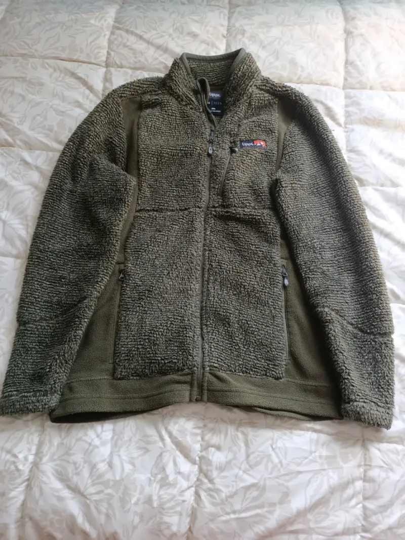 Chaqueta polar verde Upper Edge - 1