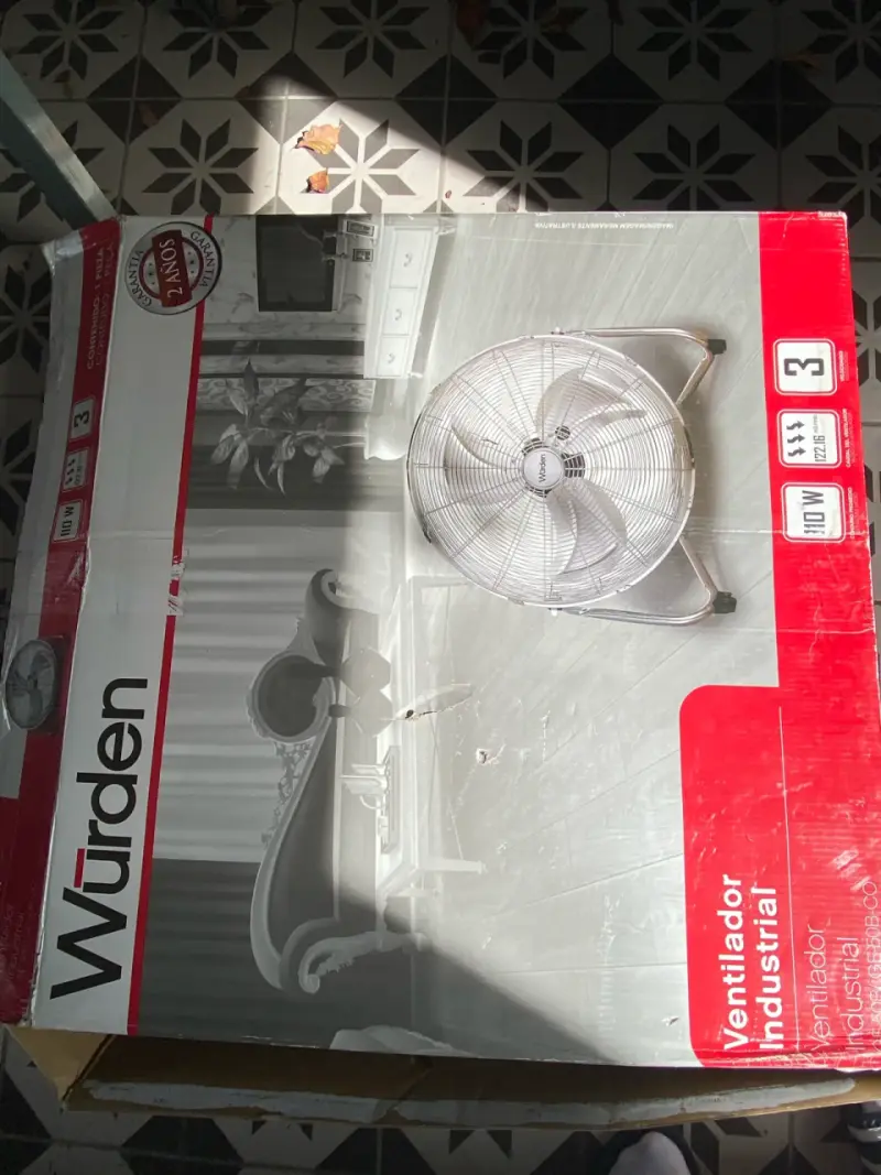 Ventilador Würden de piso - 4