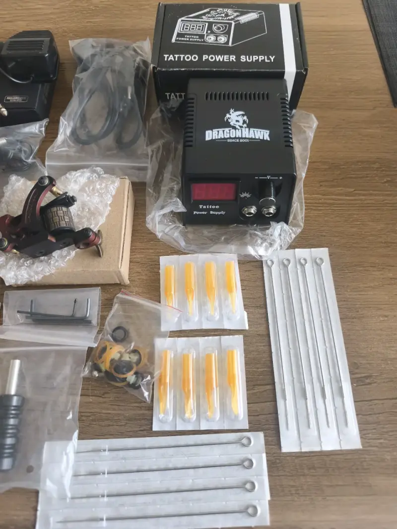 Kit de máquina de tatuajes Dragonhawk - 3