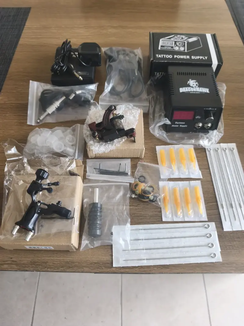 Kit de máquina de tatuajes Dragonhawk - 4
