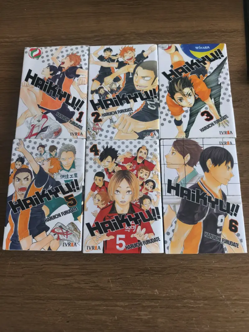 Colección mangas Haikyuu!! 1-6 - 2