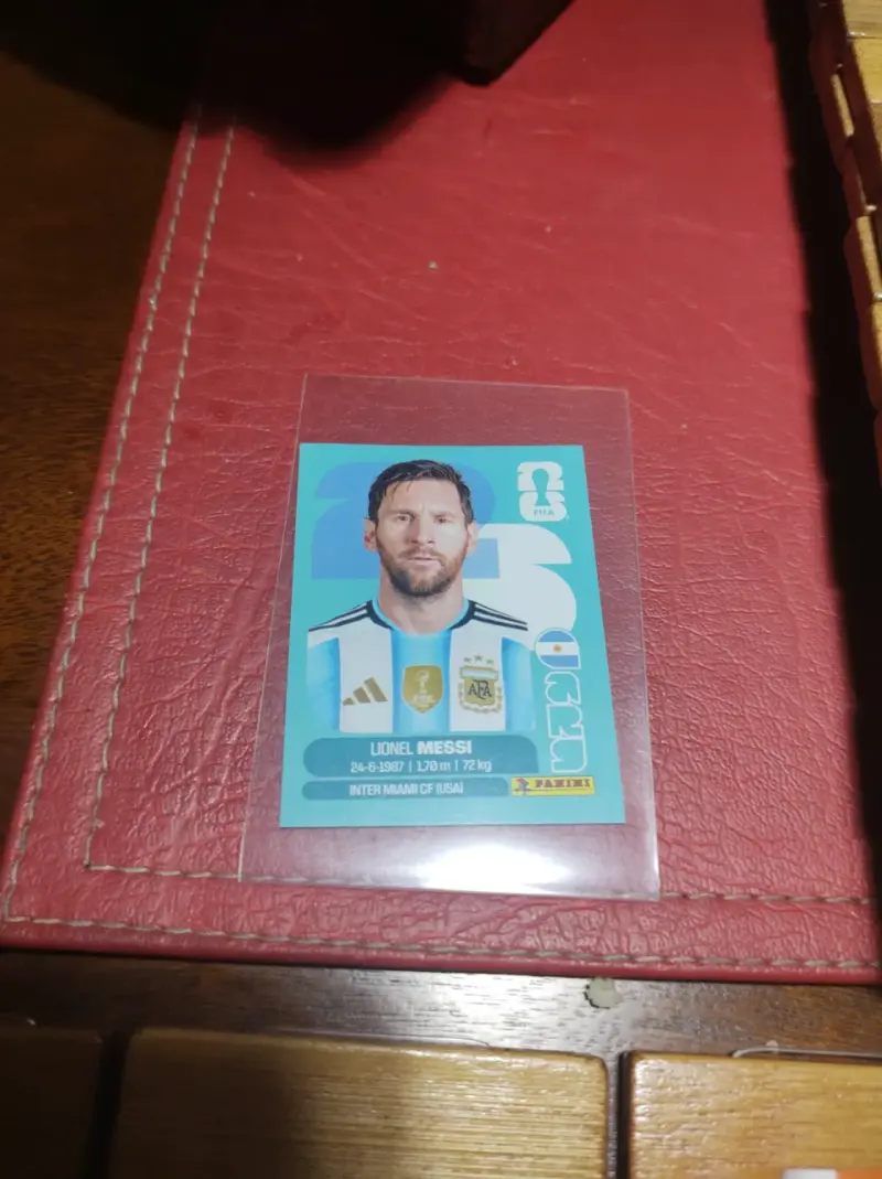 Lámina Panini Messi 2026 - 1