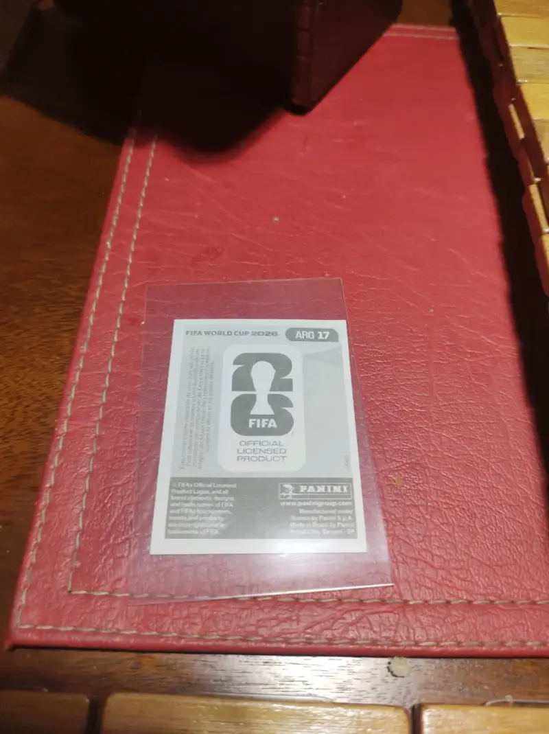 Lámina Panini Messi 2026 - 2