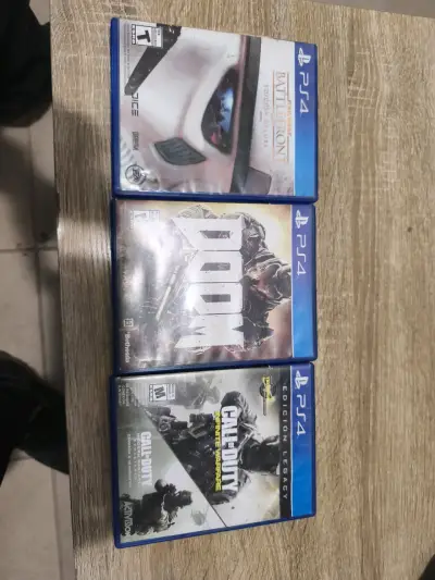 Juegos PS4 Star Wars, Doom y Call of Duty - miniatura 1
