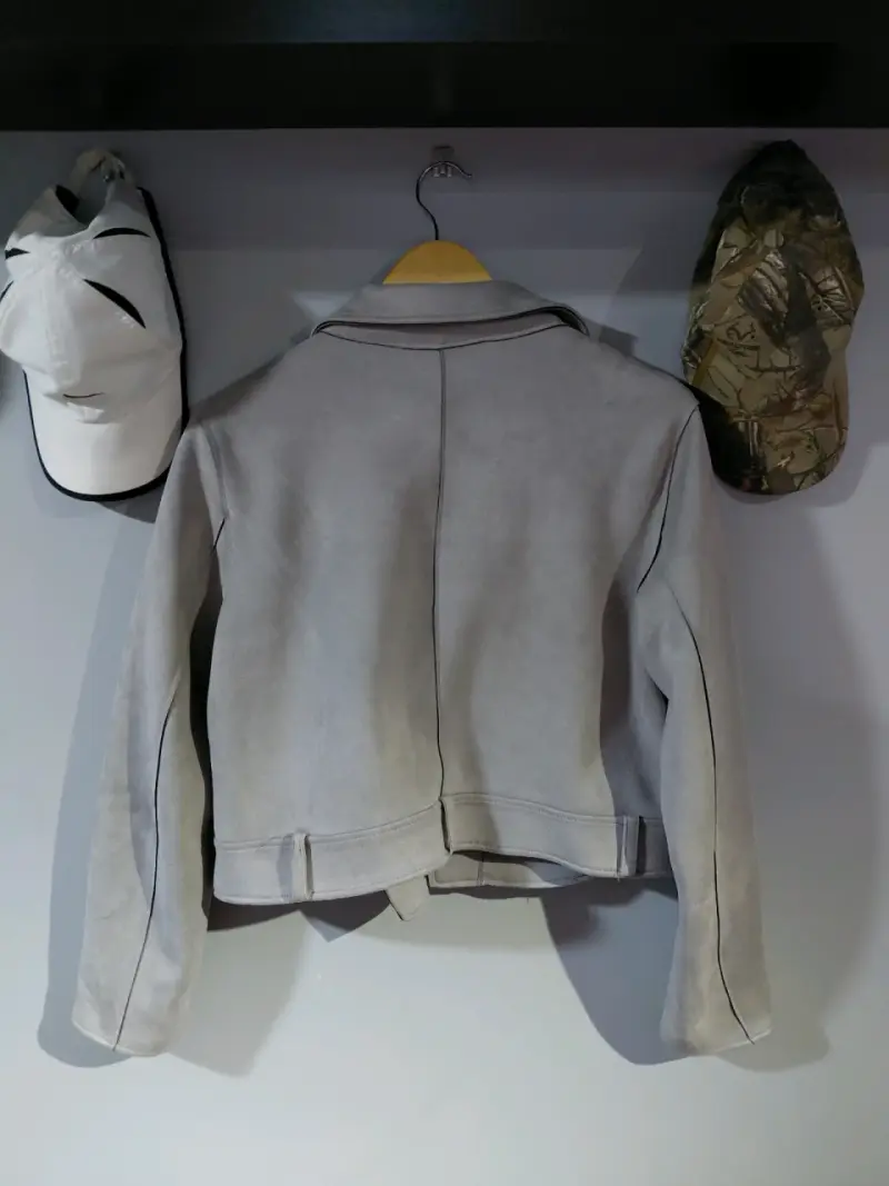 Chaqueta de gris de gamuza - 2