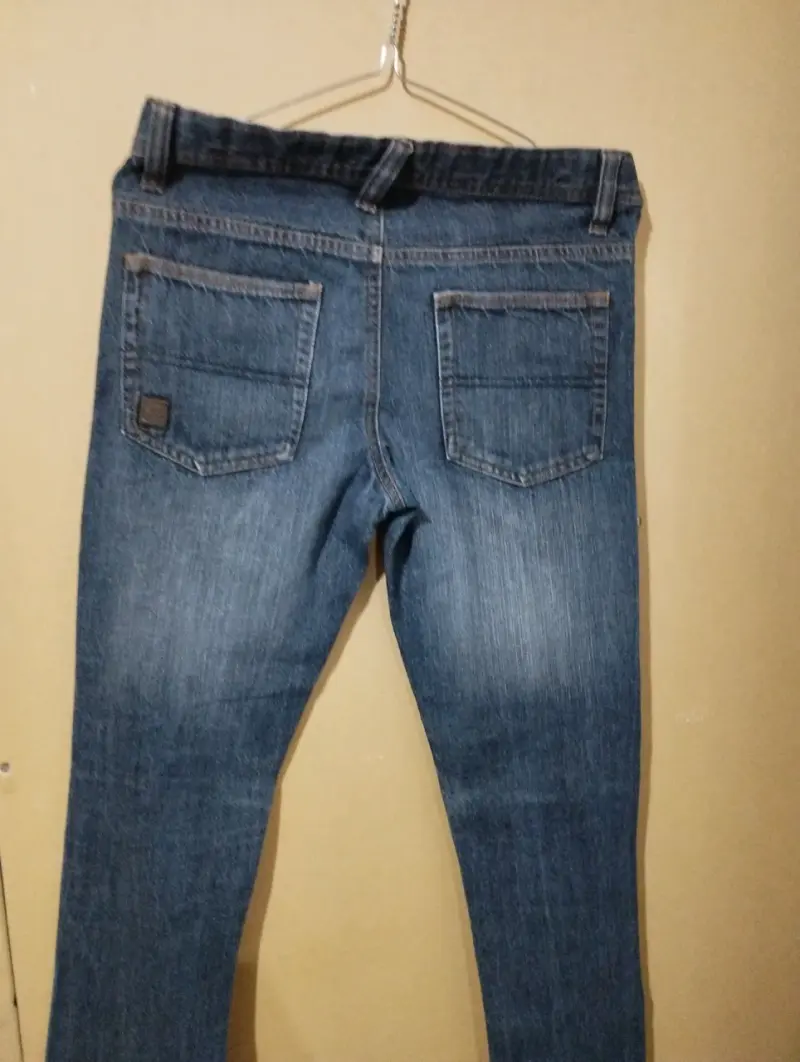 Jeans azul oscuro unisex - 2