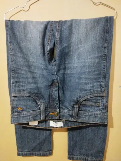 Jeans azul oscuro unisex - miniatura 3