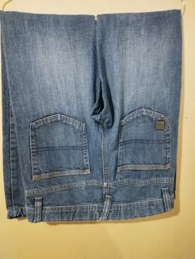 Jeans azul oscuro unisex - miniatura 5