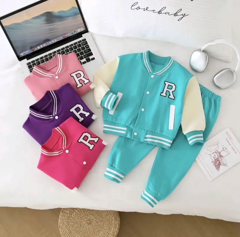 Conjunto buzo niña estilo americano - 1