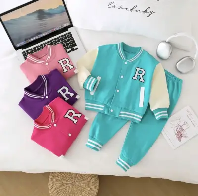 Conjunto buzo niña estilo americano - miniatura 1