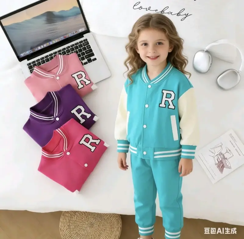 Conjunto buzo niña estilo americano - 2