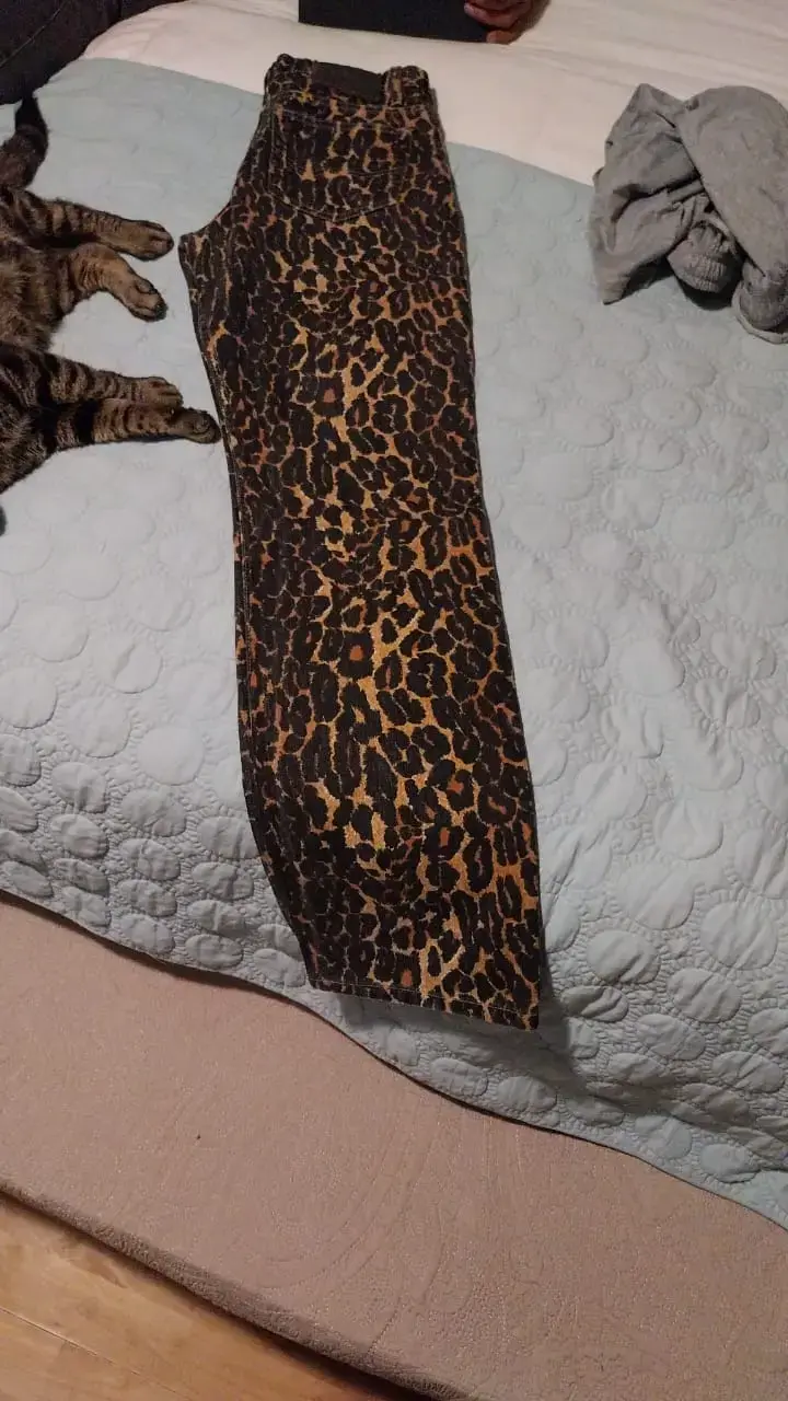 Jeans estampado animal print - 5
