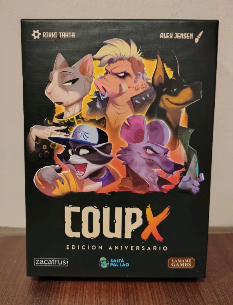 Juego de mesa Coup X edición aniversario - 1