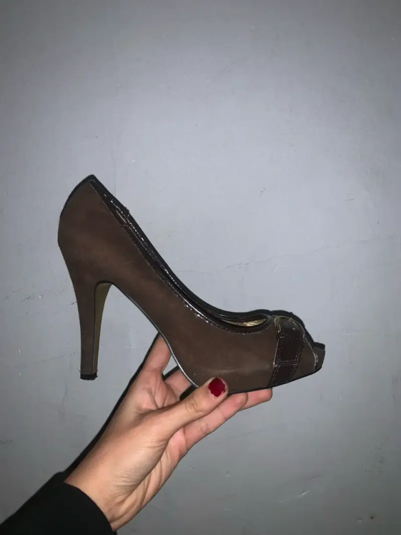 Tacones café Wild Diva - 1