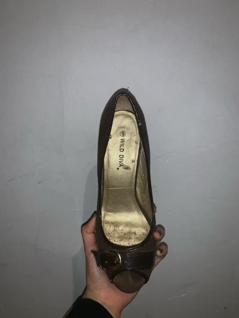 Tacones café Wild Diva - 2