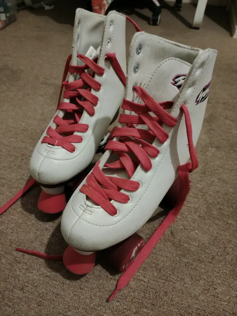 Patines blancos - 1