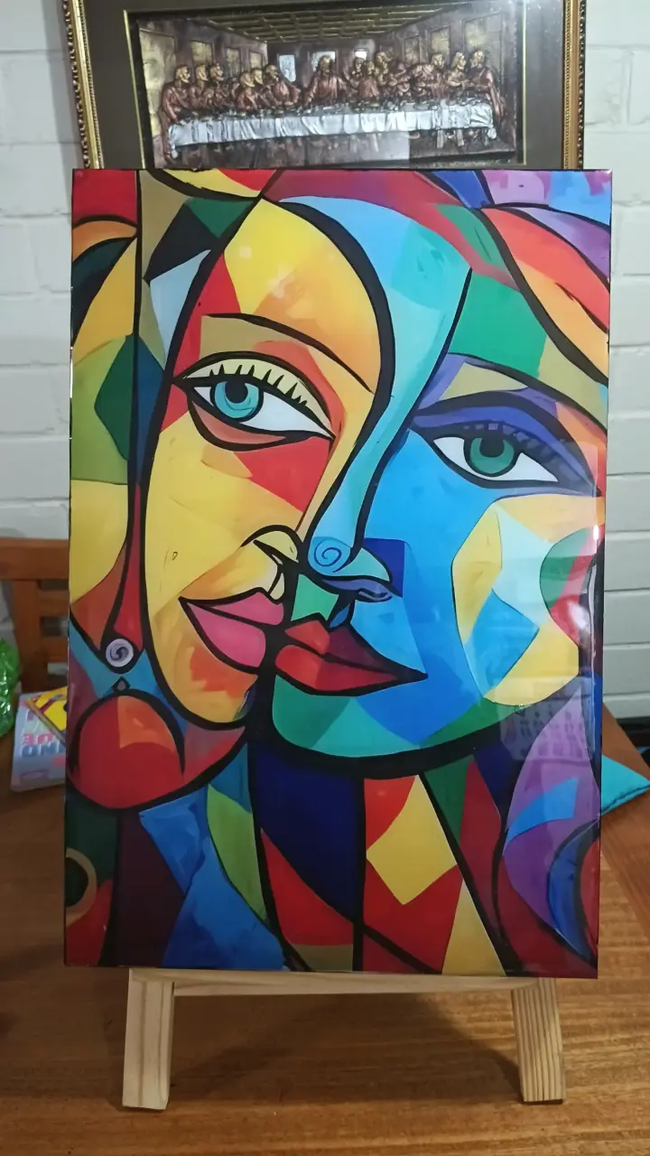 Cuadro colorido moderno - 3