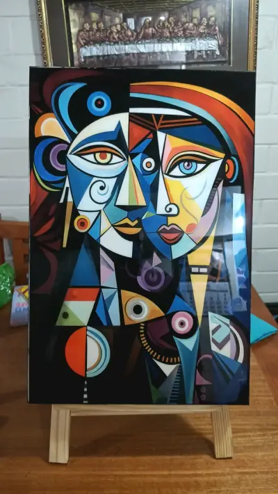 Cuadro colorido moderno - miniatura 6