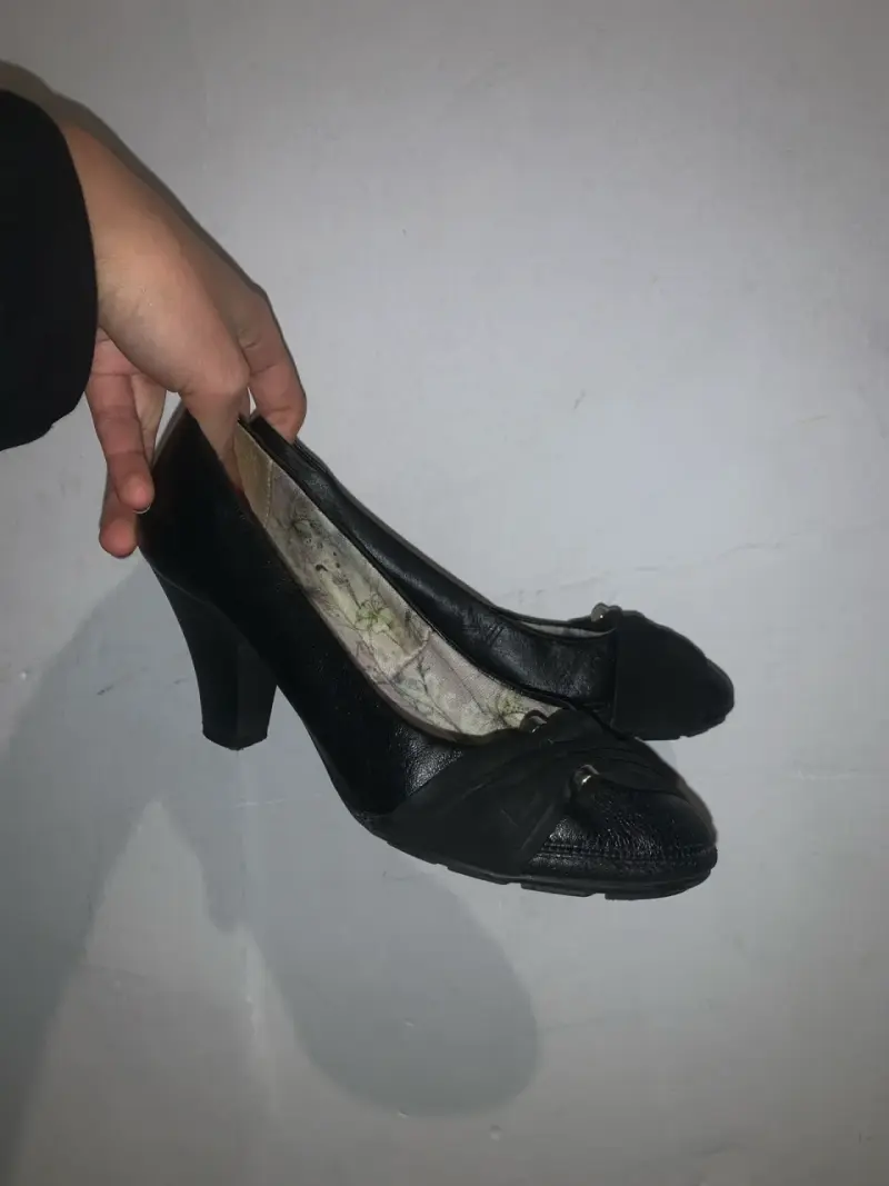 Zapatos de tacón negro - 1