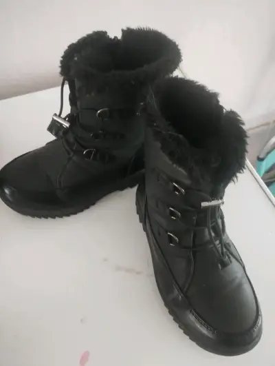 Botas de invierno marrones - miniatura 6