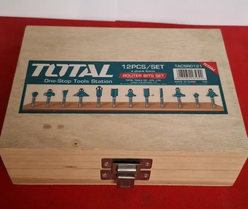 kit Fresadora de mano industrial TOTAL - 3