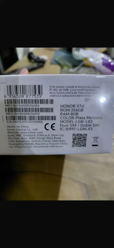 Smartphone Honor X7d nuevo - miniatura 3