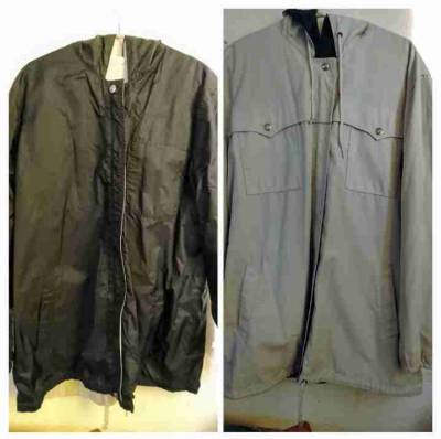 2 Chaquetas impermeables con capucha y polerones - miniatura 1
