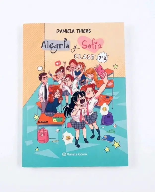 Cómic Alegría y Sofía Clase 7ºB