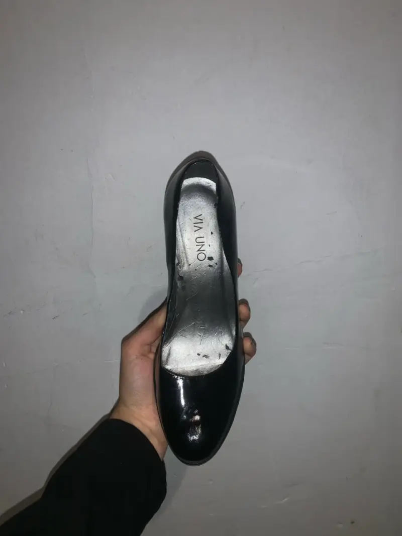Zapatos de taco alto negros - 3
