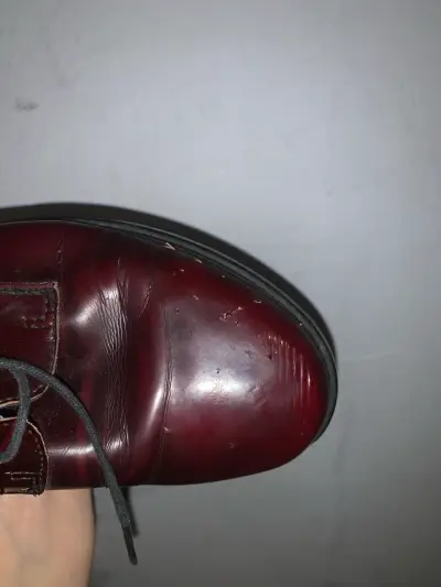 Zapato formal cuero burdeos - miniatura 3