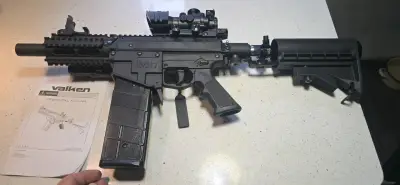 Rifle de aire Valken M17 con accesorios - miniatura 4
