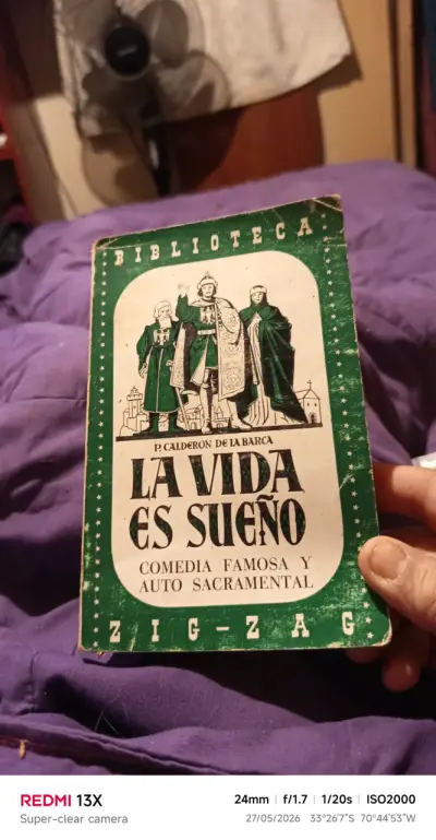 Libro 'La vida es sueño' Zig-Zag. Año 1951 - miniatura 1