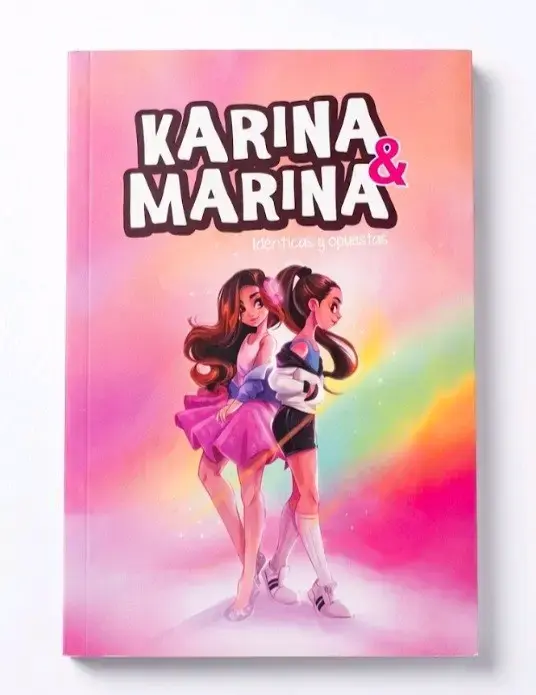 Libro 'Karina & Marina: Idénticas y Opuestas'