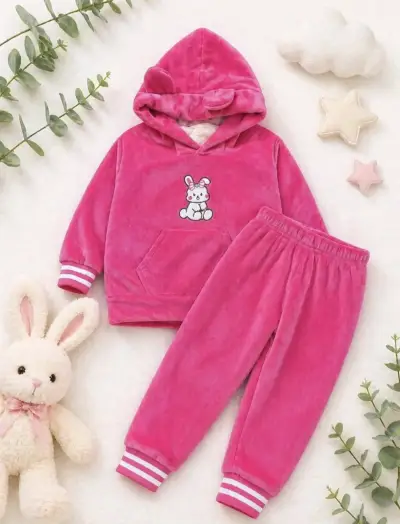 Conjunto forrado con chiporro para niña - miniatura 2