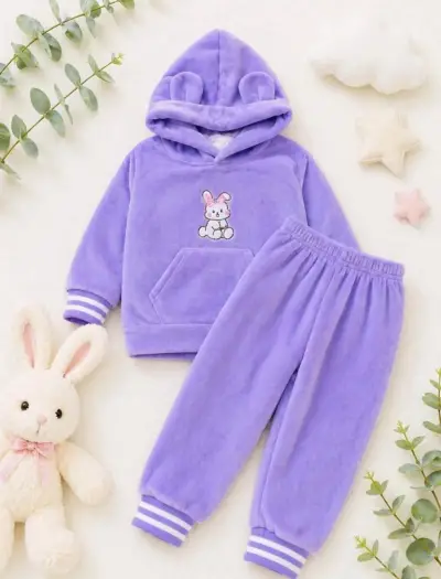 Conjunto forrado con chiporro para niña - miniatura 3