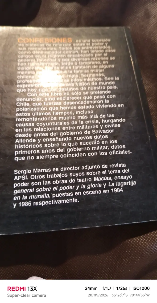 Libro 'Confesiones' de Sergio Marras - 2