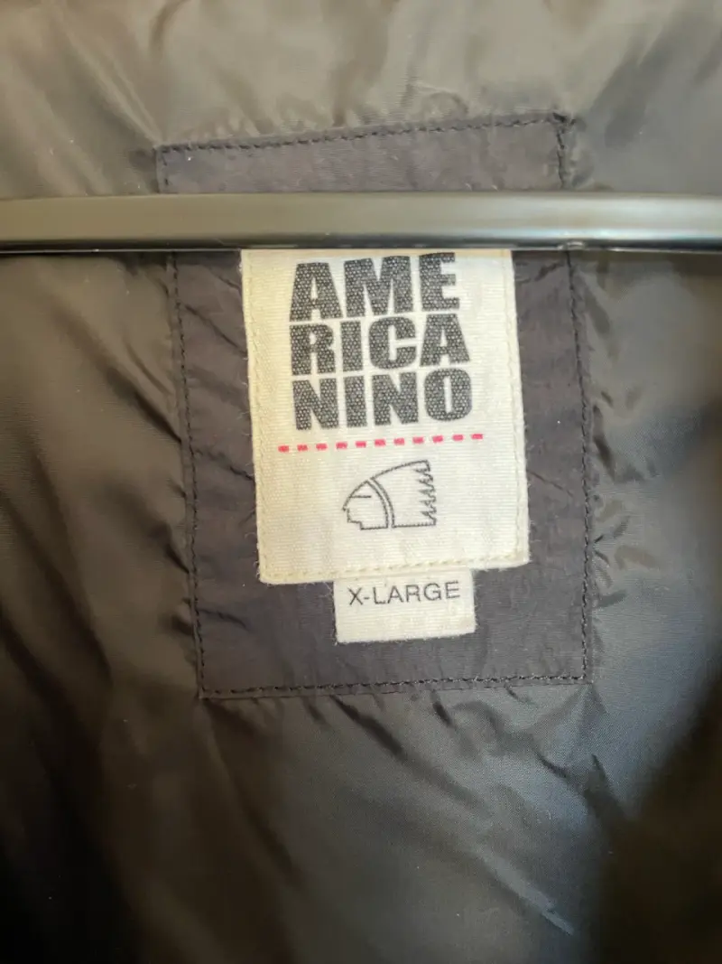 Parka sin mangas negro hombre xl - 3