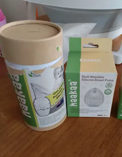 Recolector de leche materna portátil Haakaa - miniatura 1