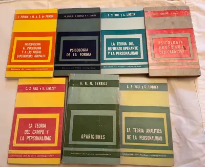 Lote 7 Libros Psicología Y Parapsicología - miniatura 1