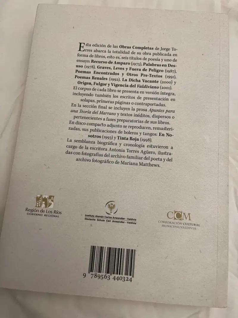 Obras completas de Jorge Torres Ulloa - 2