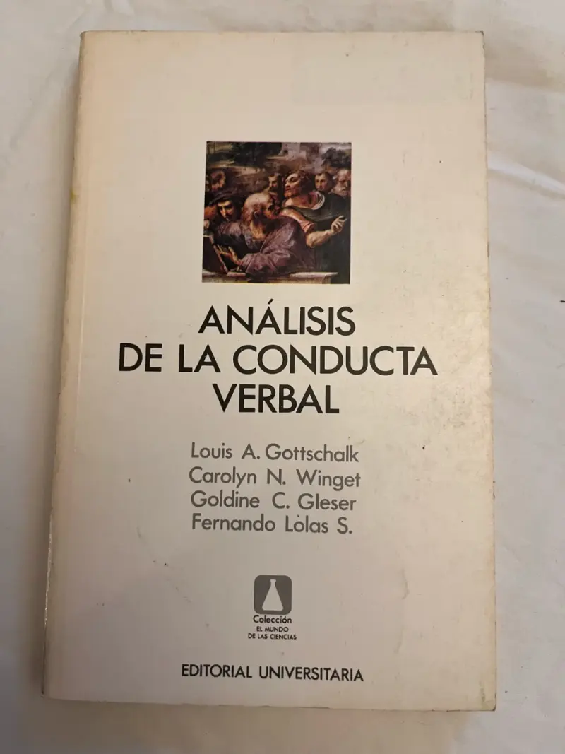 Libro Análisis de la Conducta Verbal - 1