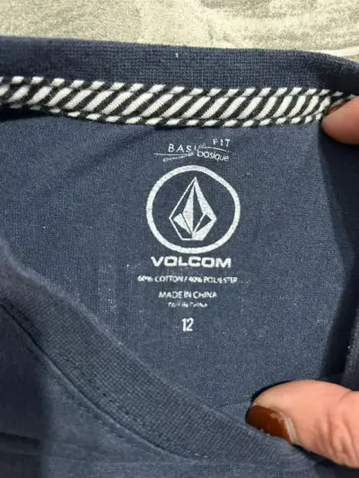 Polera azul estampada 1991 - miniatura 2