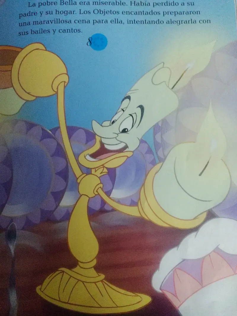 Libro La Bella y la Bestia Disney - 2