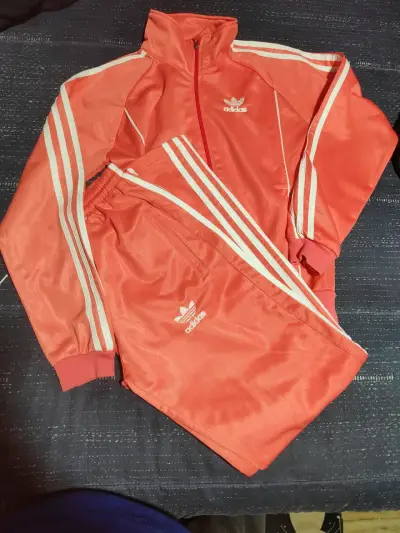 Chaqueta deportiva Adidas rosada - miniatura 4