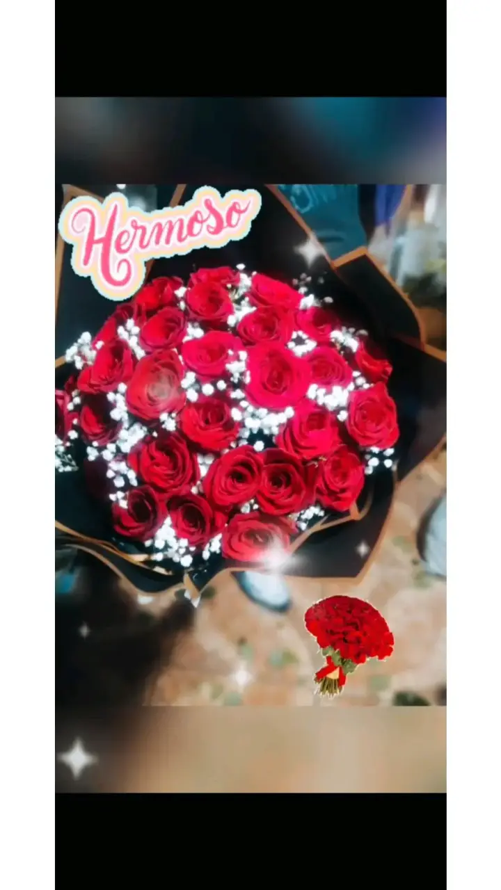 Ramo de rosas rojas - 1