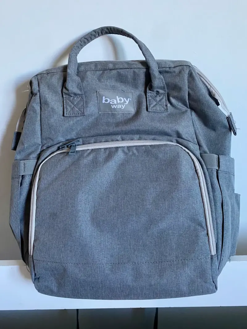 Mochila Baby Way gris