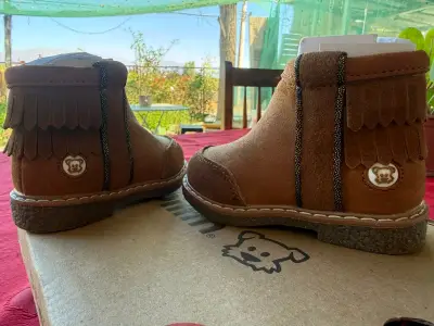 Botines marrones para niña - miniatura 3