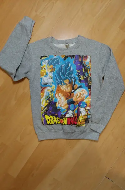 Polerón gris Dragon Ball Super - miniatura 1