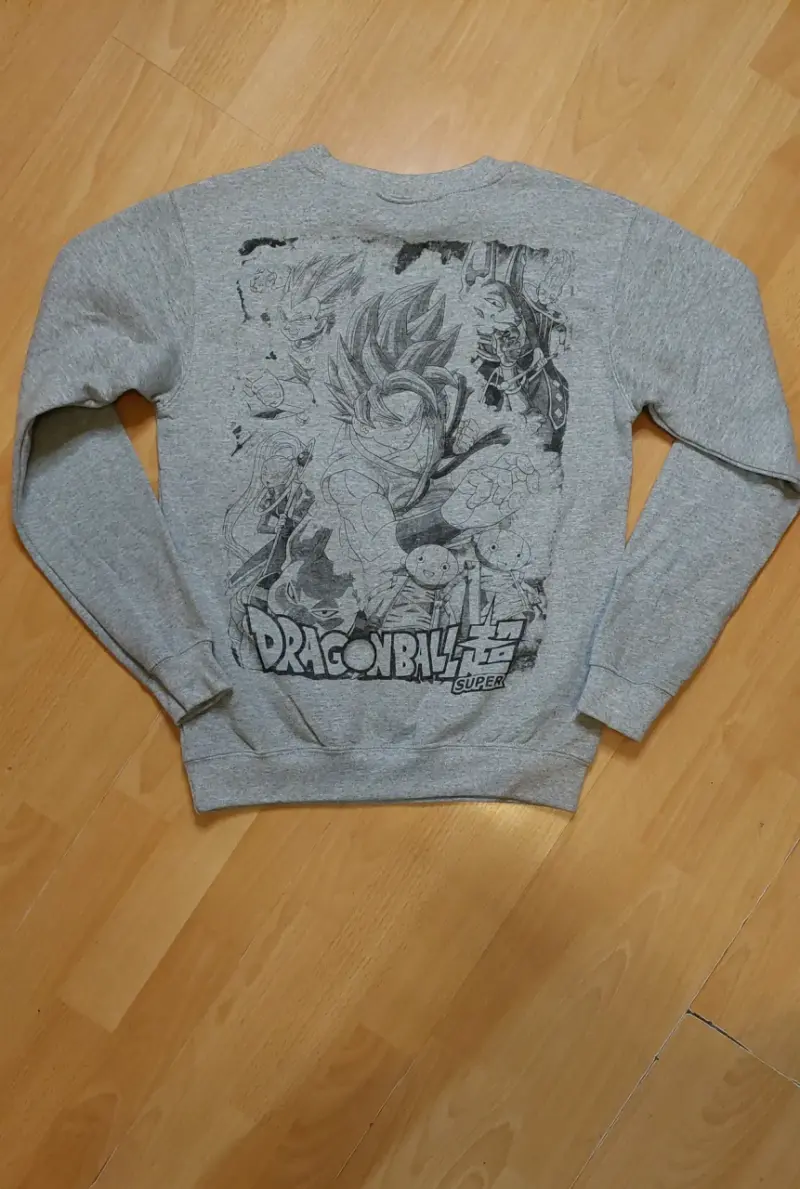 Polerón gris Dragon Ball Super - 2